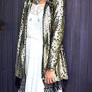 Free People- Stardust Sequined Blazer